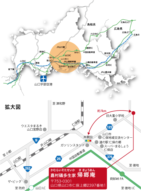 アクセスマップ